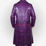 Suicide Squad Joker Jared Leto Leather Coat