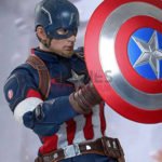 Age of Ultron Captain America star leather Jacket