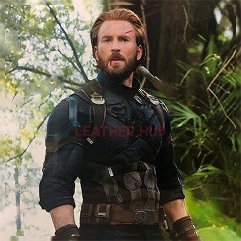 Captain America Infinity War Leather Jacket