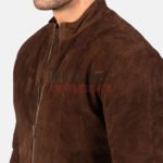 Men's Charcoal Mocha Suede Jackets