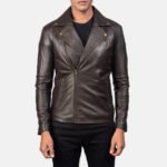 Noah Brown Biker Jacket