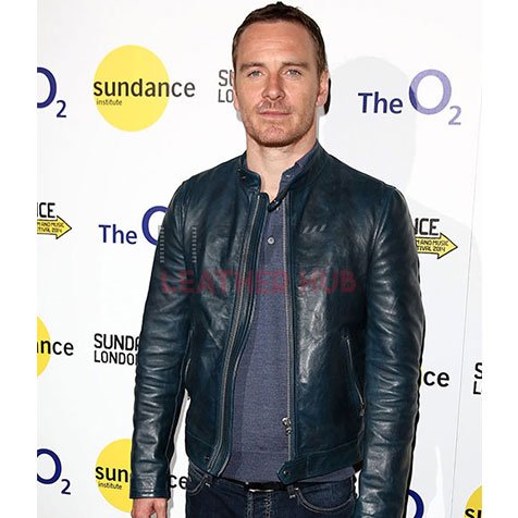 irish-german actor michael fassbender jacket