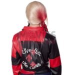 Harley Quinn Moto Jacket back