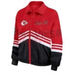 Kansas-City-Chiefs-Windbreaker-Jacket-Wear-By-Taylor-Swift-front-1-side.