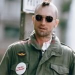 Taxi Driver Travis Bickle Jacket front with glass