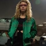 MaXXXine 2024 Mia Goth Green front Jacket