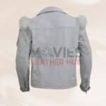 Elton John White Leather Jacket On SALE