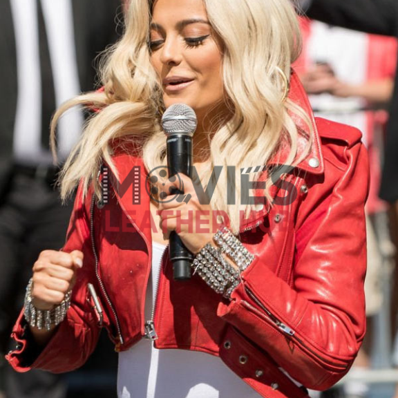 Bebe Rexha The Way I Are (Dance With Somebody) Red Jacket