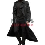 Keanu_Reeves_Black_Leather_Matrix_Neo_Trench_Coat_cotton_on_sale