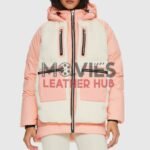 092 O-Lab Fleece Down Seashell Pink Puffer Jacket