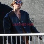 Justin Bieber Super Bowl LVIII Leather Jacket