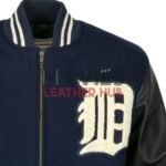 Detroit Tigers 1955 Authentic Wool & Leather Varsity Jacket