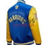 Primetime Golden State Warriors Royal and Gold Jacket