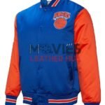 Primetime Ny Knicks Royal And Orange Jacket