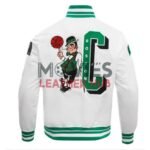 Boston Celtics Mashup Classic Rib Satin Jacket
