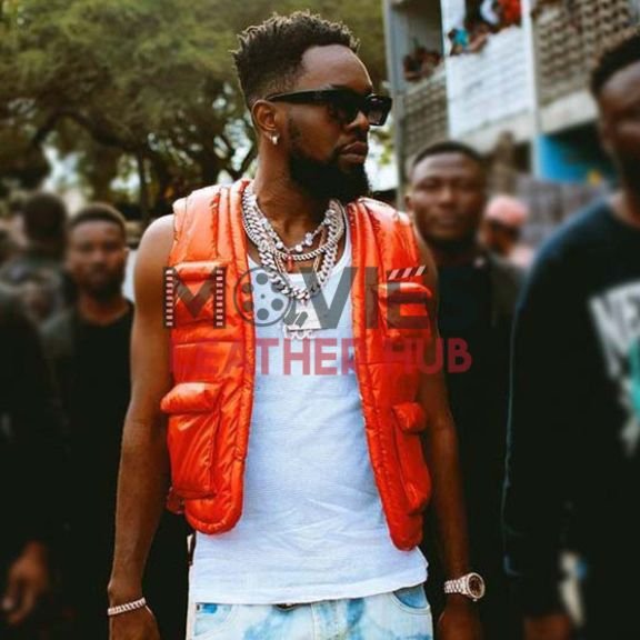 15th Headies 2022 Patoranking Orange Vest