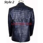 Alligator Luxury Black Blazer