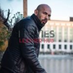 Andrew Tate Black Puffer Leather Jacket