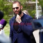 Andrew Tate Blue Wool Blazer Jacket