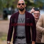 Andrew Tate Top G Cobra Maroon Blazer