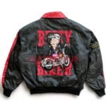 Betty Boop Leather Motorcycle Jacket