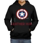 Captain America Shield Pullover Fleece Hoodie