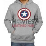 Captain America Shield Pullover Fleece Hoodie