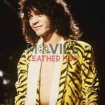 Eddie Van Halen Yellow Tiger Jacket