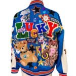 Lucky Daye Candy Drip Jacket Varsity Jacket