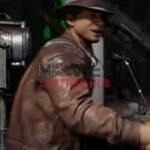 Mortal Kombat 1 Johnny Cage Brown Leather Jacket