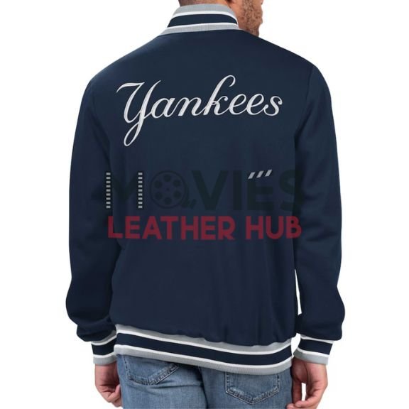 New York Yankees Starter Navy Secret Weapon Jacket