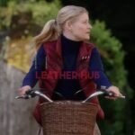 The Reluctant Royal Emilie De Ravin Burgundy Vest