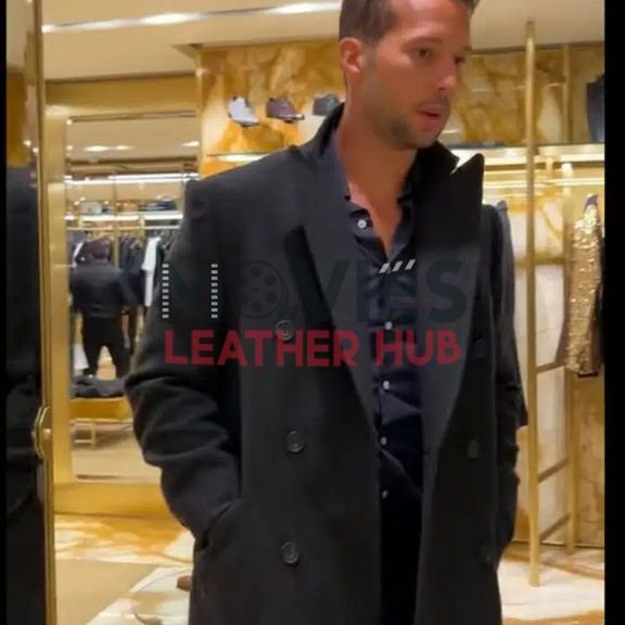 Tristan Tate Wool Trench Coat