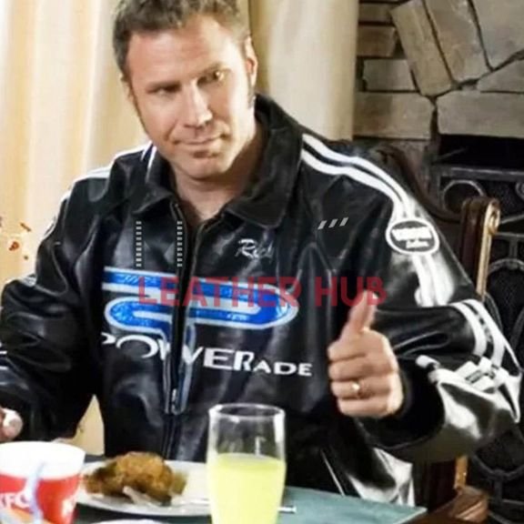 Will Ferrell Talladega Nights Black Jacket