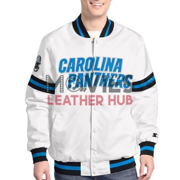 Carolina Panthers Scout Varsity Satin Jacket
