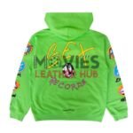 Chrome Hearts Sex Records Green Hoodie