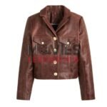 Criminal Minds S17 A.J. Cook Leather Jacket