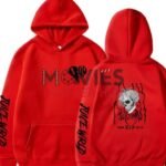 Juice Wrld Hoodies – Fashion Casual Printed Red Pullover Hoodie