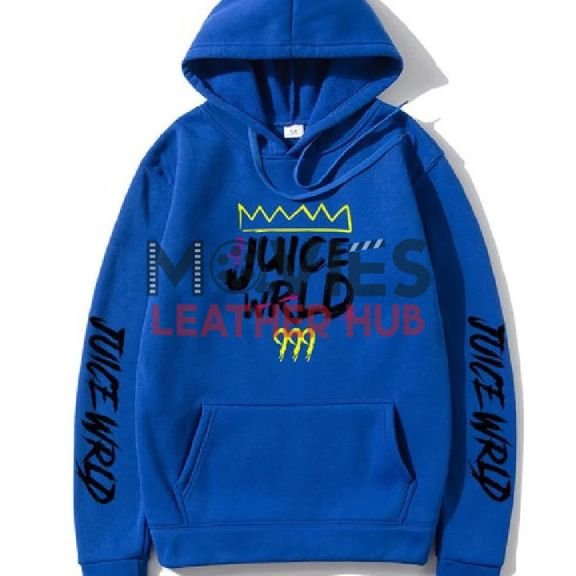 Juice Wrld Hoodies – Juice WRLD Rapper Pullover Blue Hoodie