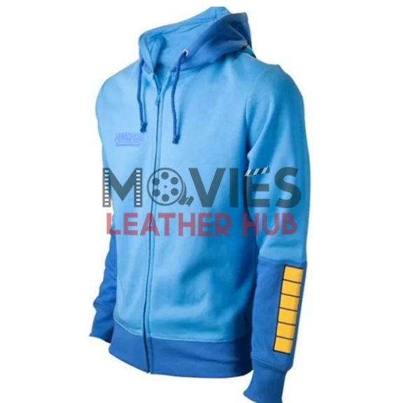 Mega Man Blue Hoodie