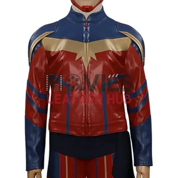 Ms. Marvel TV Show Iman Vellani Leather Jacket