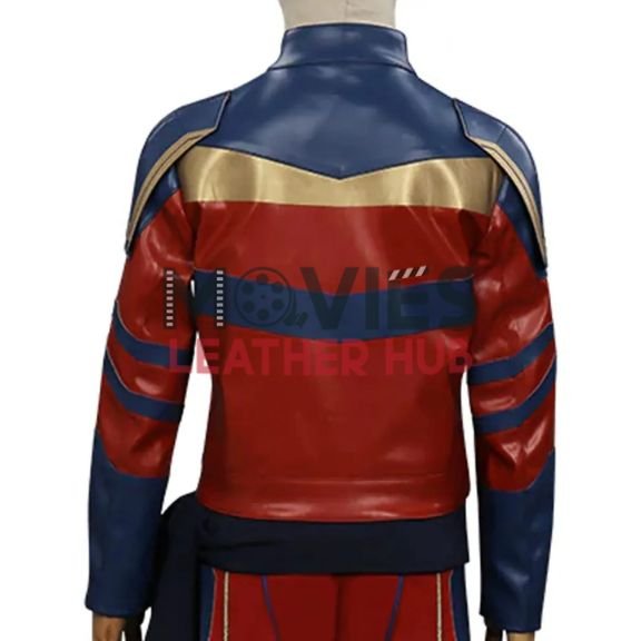 Ms. Marvel TV Show Iman Vellani Leather Jacket