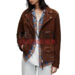 Tell Me Everything Dylan Brady Suede Jacket