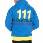 Vault 111 Fallout 4 Blue Hoodie