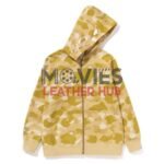 Bape Color Camo Shark Zip Hoodie