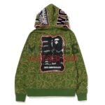 BAPE 30th Anniversary Line Camo Shark Full Zip Hoodie
