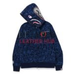 BAPE 30th Anniversary Line Camo Shark Full Zip Hoodie