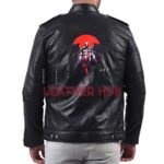 Batman Black Leather Biker Jacket