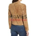 Dead To Me Linda Cardellini Suede Leather Jacket