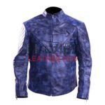 Designer’s Superman Smallville Blue Leather Jacket